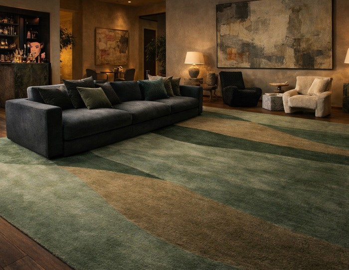 Sage green rugs